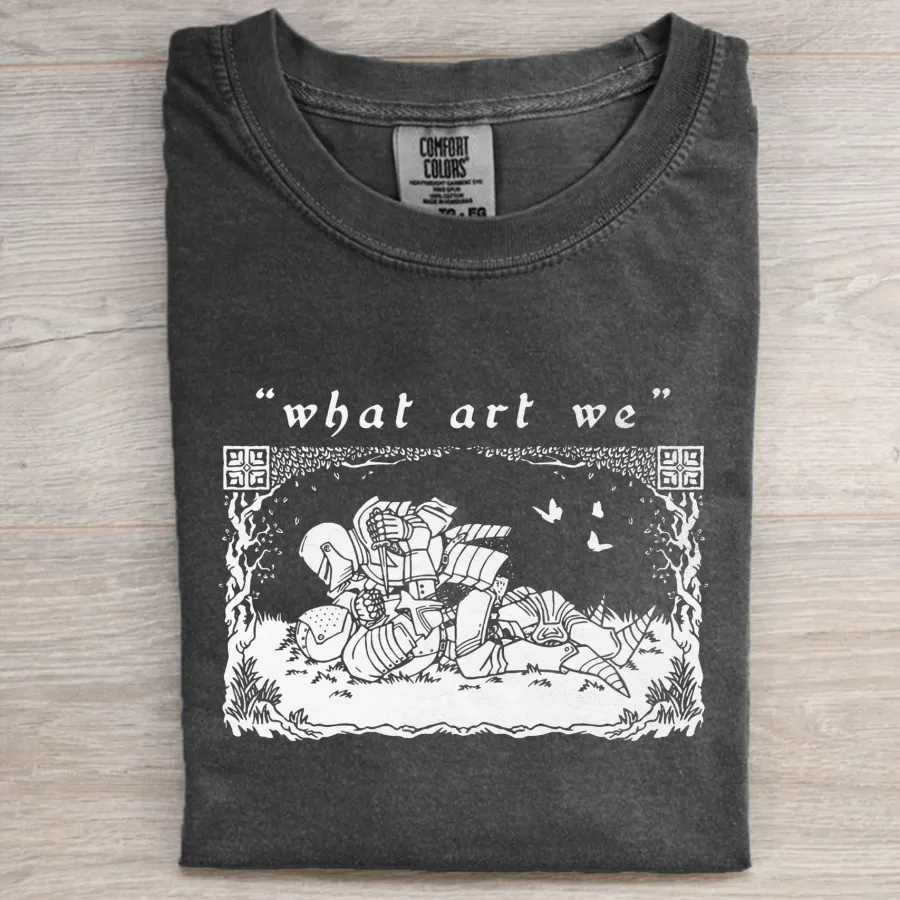 Retro What art We T-shirt
