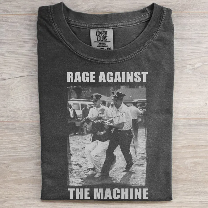 Retro Rage Against The Machine T-shirt