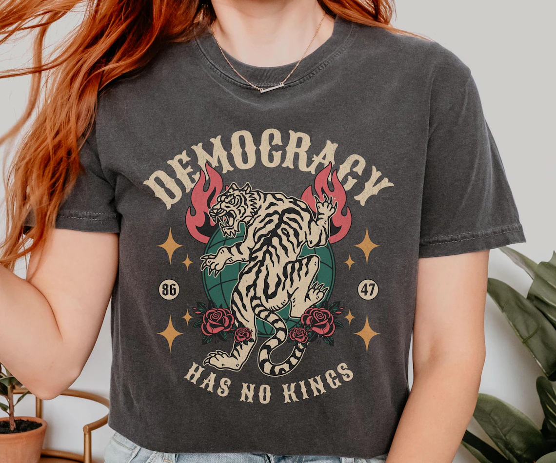 Retro No Kings Subtle FDT T-shirt