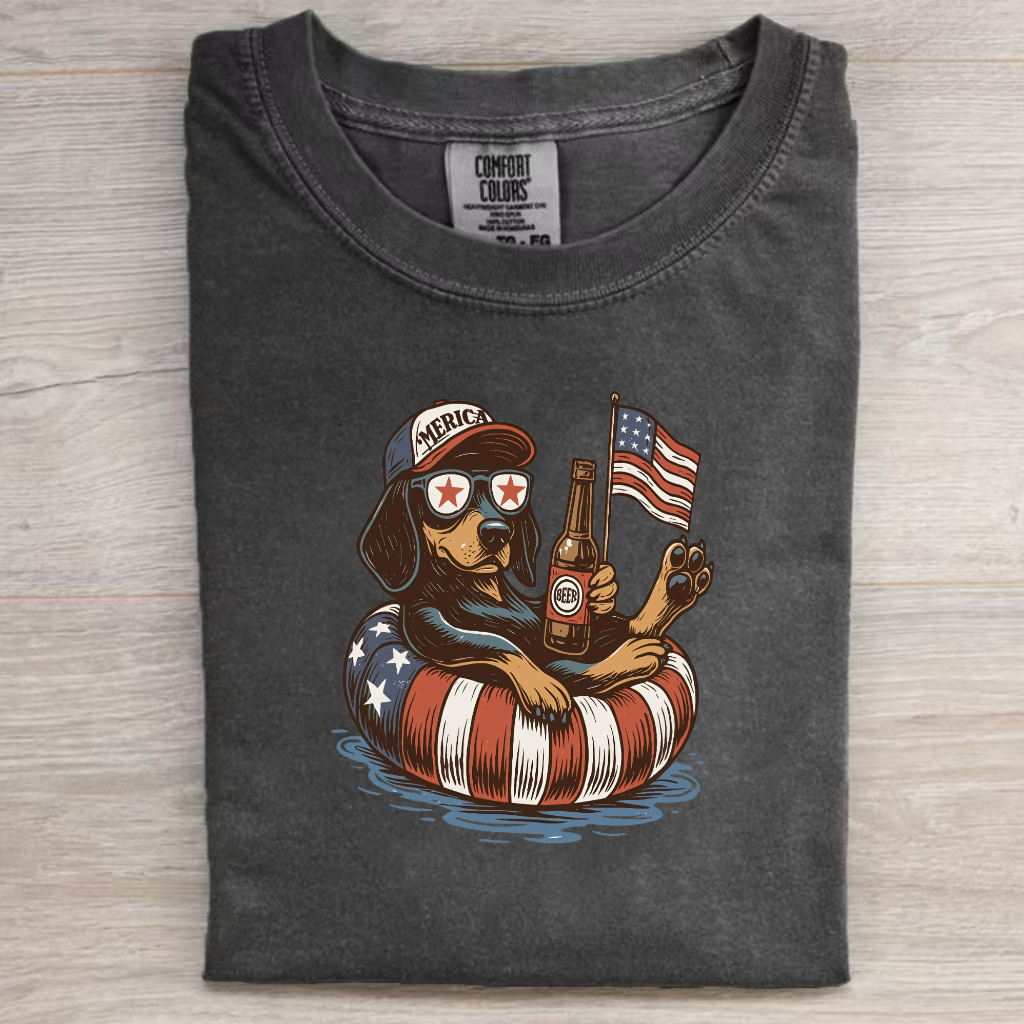 Dachshund 4th of July T-Shirt