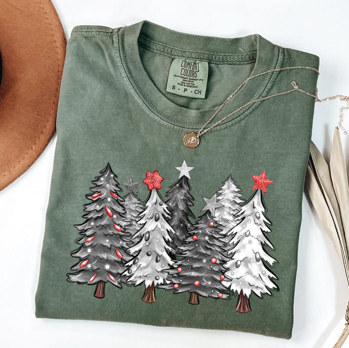 Cozy Christmas Tree T-Shirt