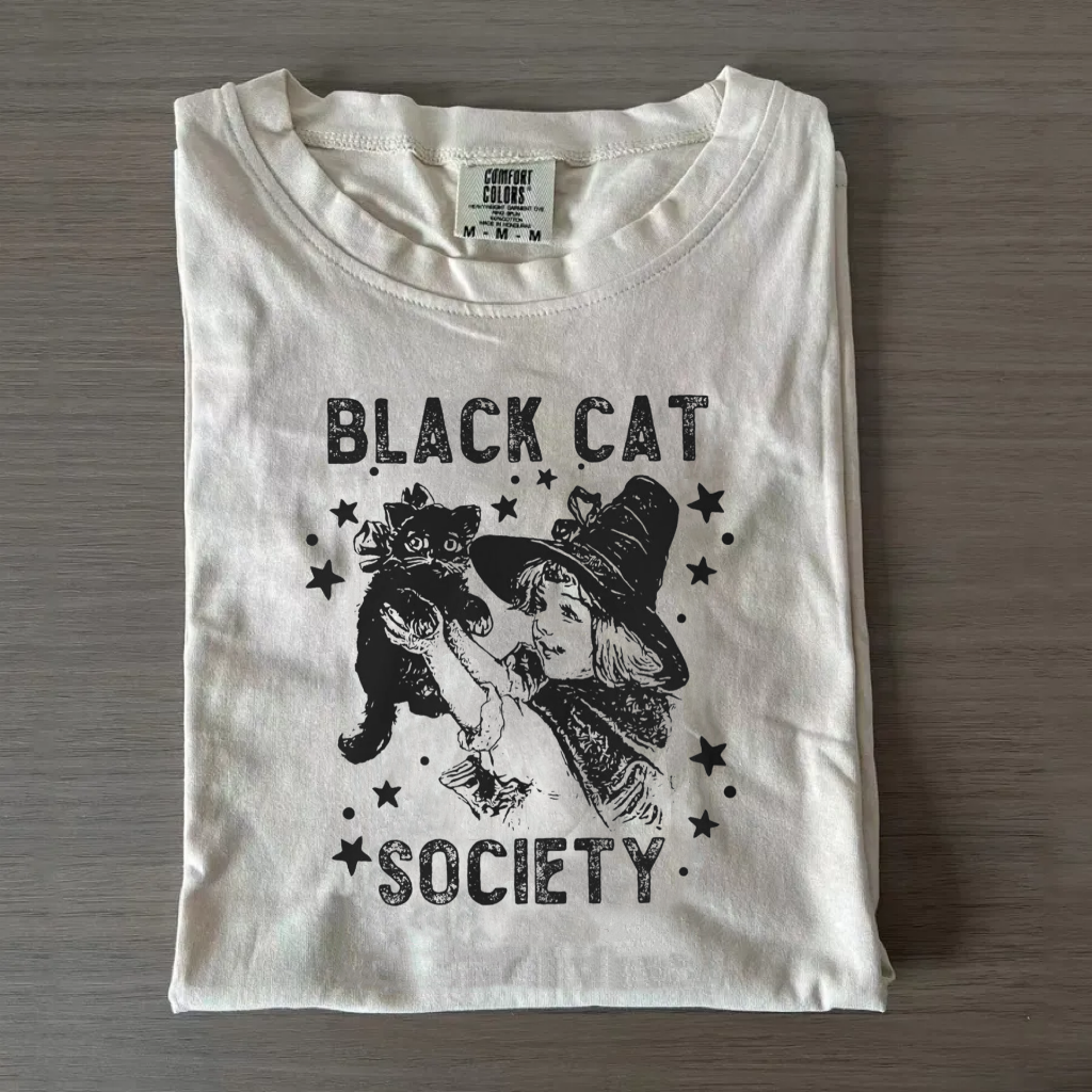 Black Cat Socuety T-shirt