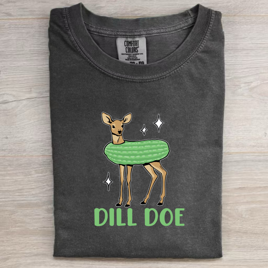 Funny Dill Doe  Pickle Lover T-shirt