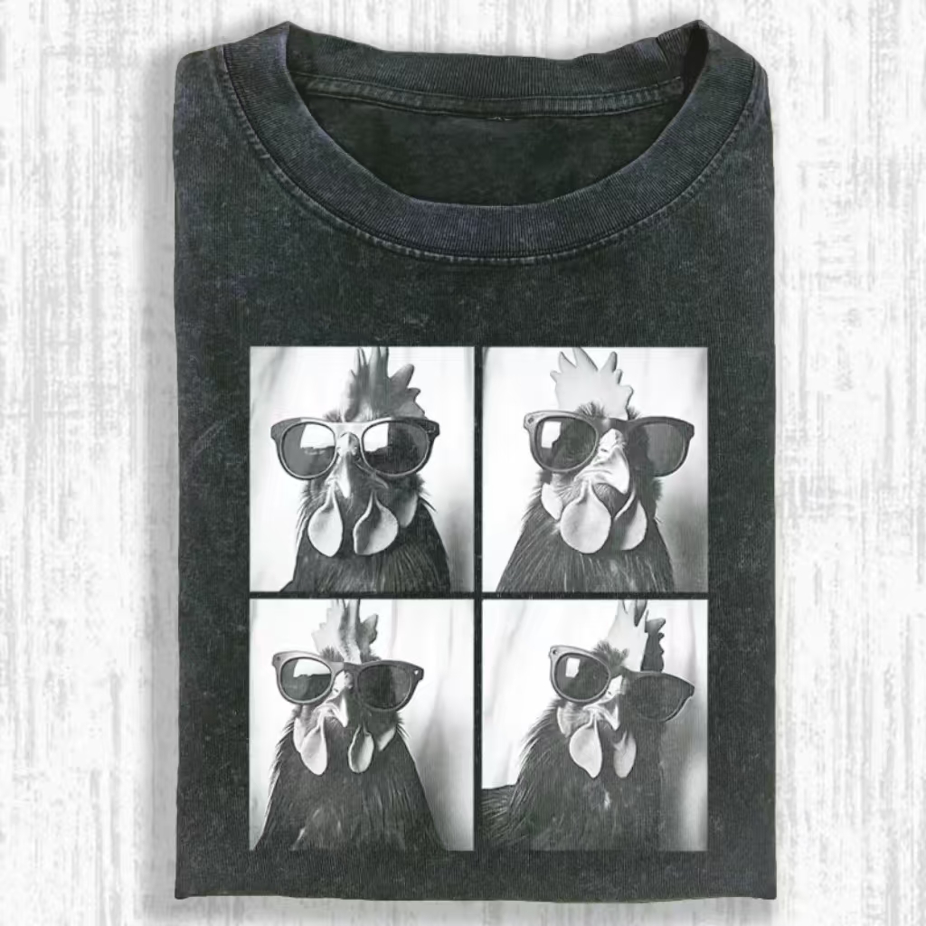 PHOTOBOOTH CHICKEN T-SHIRT