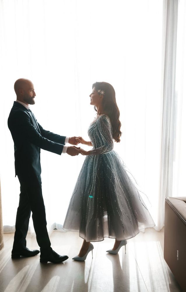 Stunning One Shoulder Sequins Beading Aline Short Party Dress