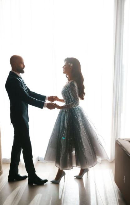 Stunning One Shoulder Sequins Beading Aline Short Party Dress