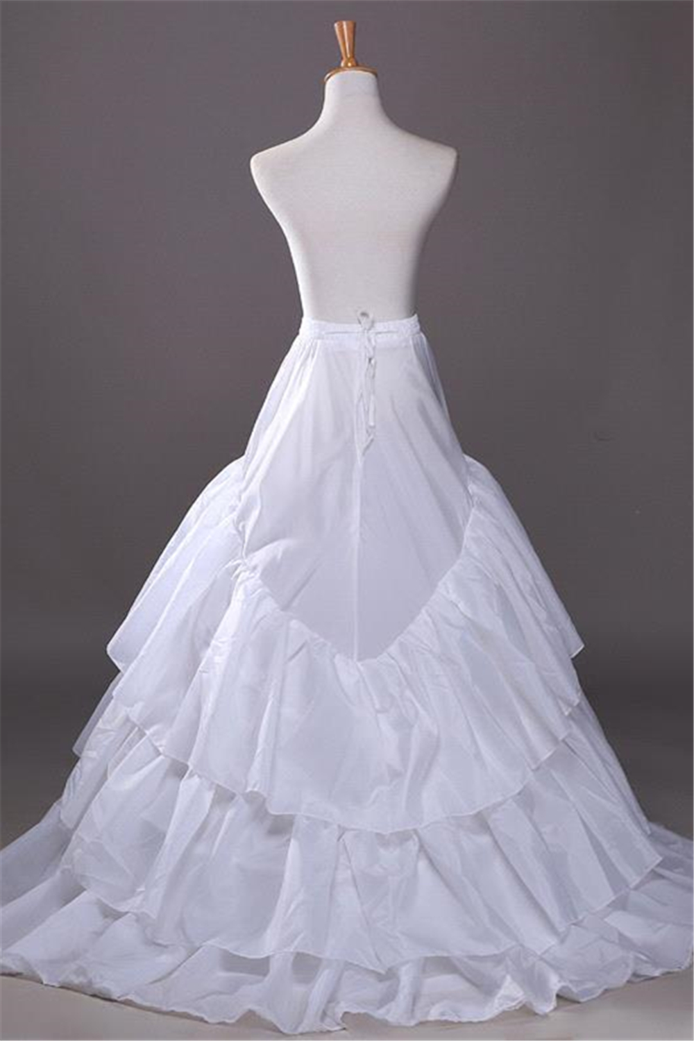 A-line Taffeta Scalloped Edge Event Petticoats