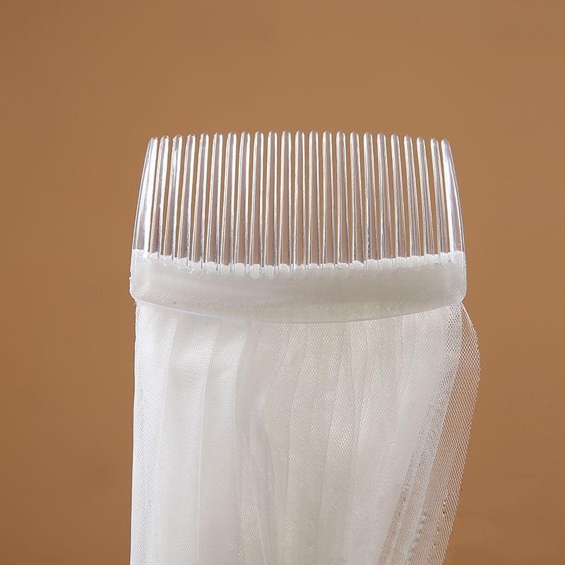 3M One Layer Lace Edge Cathedral Wedding Veils | Babyonlinewholesale-Babyonlinewholesale