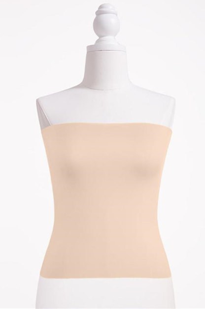 Bandeau Bikini Top for Women Solid Crop Bandeau Top