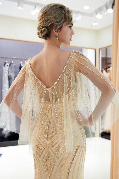 MAXINE | Mermaid Sweetheart Illusion Neckline Sequins Beading Evening Dresses