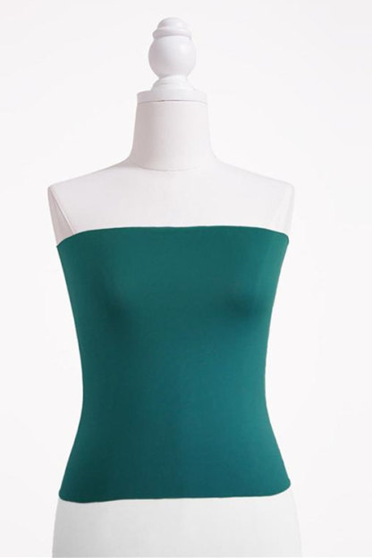 Bandeau Bikini Top for Women Solid Crop Bandeau Top