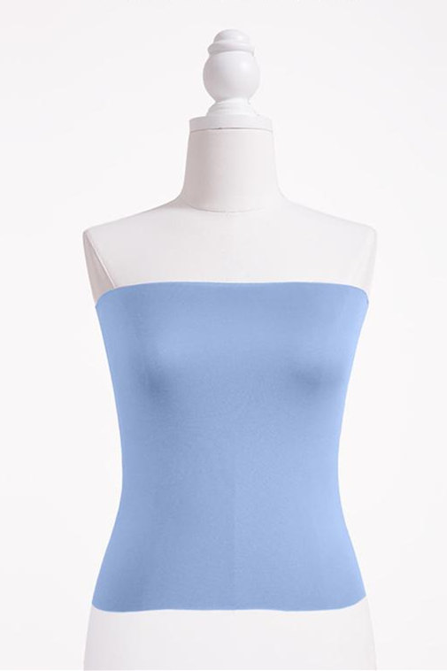 Bandeau Bikini Top for Women Solid Crop Bandeau Top