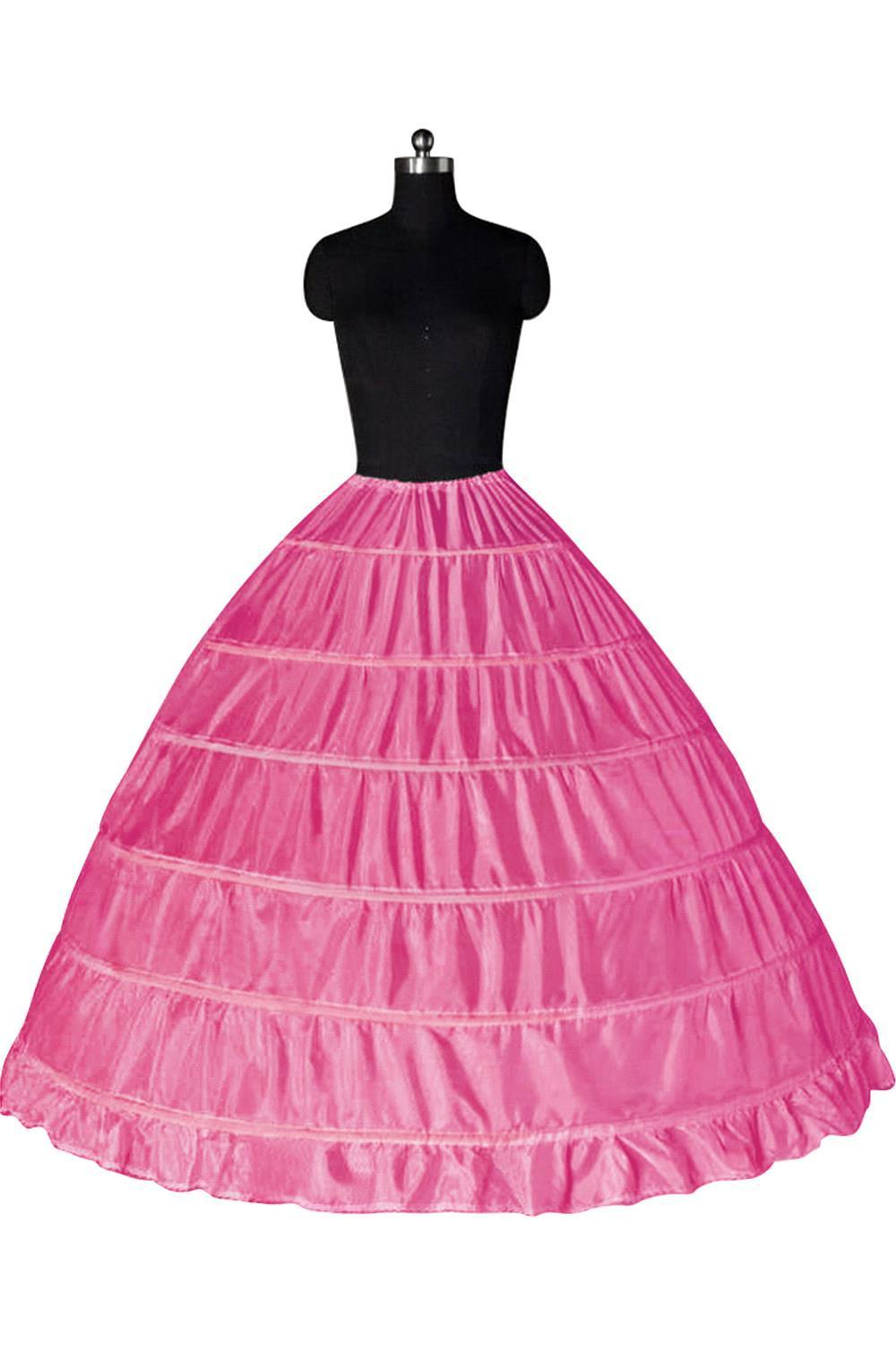 Colorful Taffeta Ball Gown Party Petticoats
