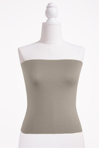 Bandeau Bikini Top for Women Solid Crop Bandeau Top