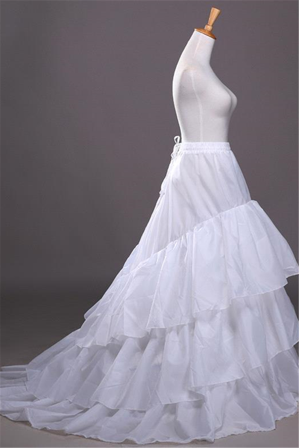 A-line Taffeta Scalloped Edge Event Petticoats