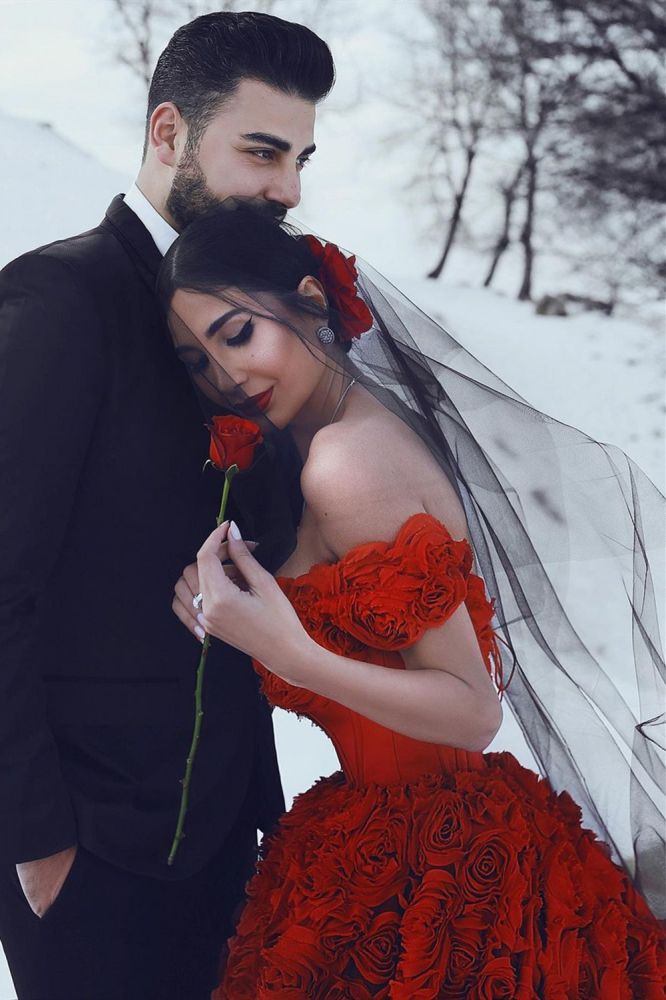 Off the Shoulder 3D Floral Printed Ball Gown for Girl Evening Maxi Gowns