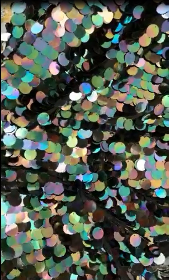 Sleeveless Sparkly Sequined Formal Party Maxi Dress V-Neck