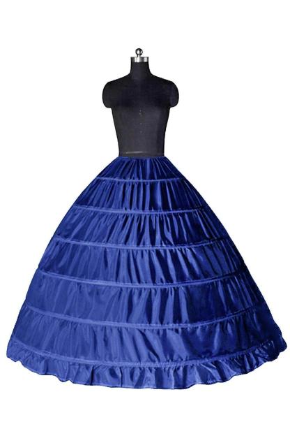 Colorful Taffeta Ball Gown Party Petticoats