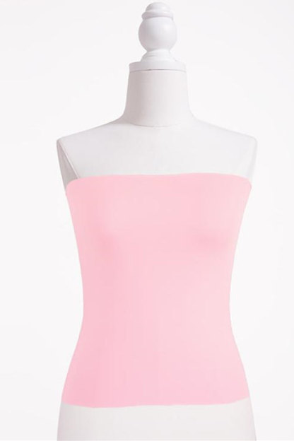 Bandeau Bikini Top for Women Solid Crop Bandeau Top