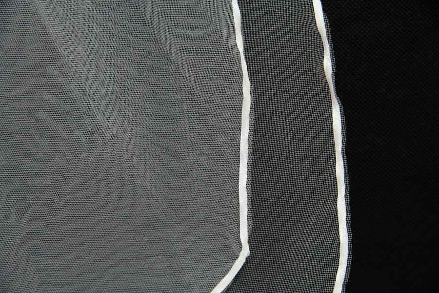 Simple ivory white wedding viel for free