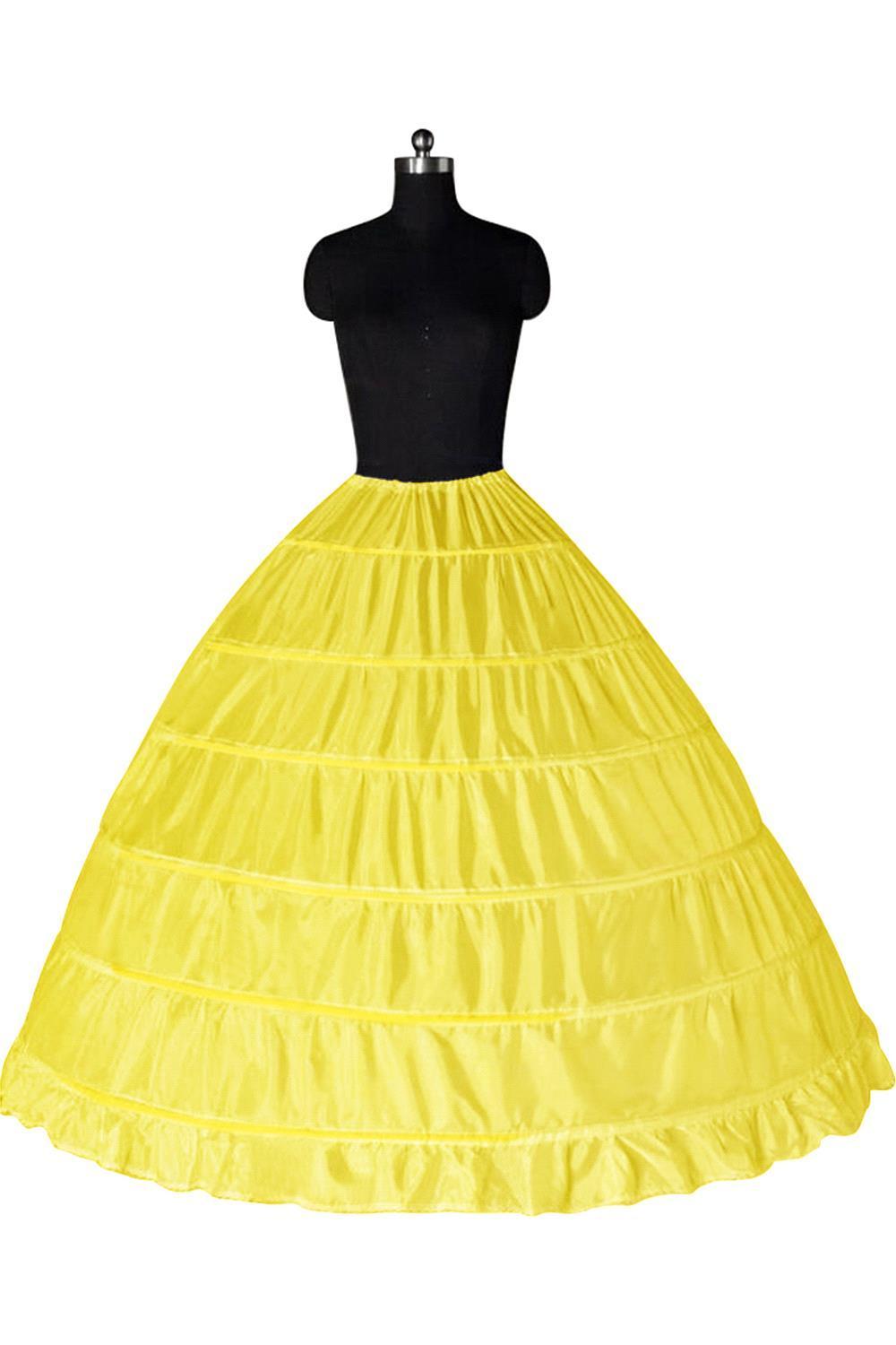 Colorful Taffeta Ball Gown Party Petticoats
