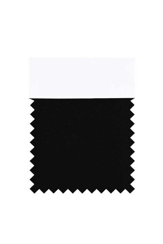 Babyonlinewholesale Chiffon Swatch with 34 Colors - Black - Swatches