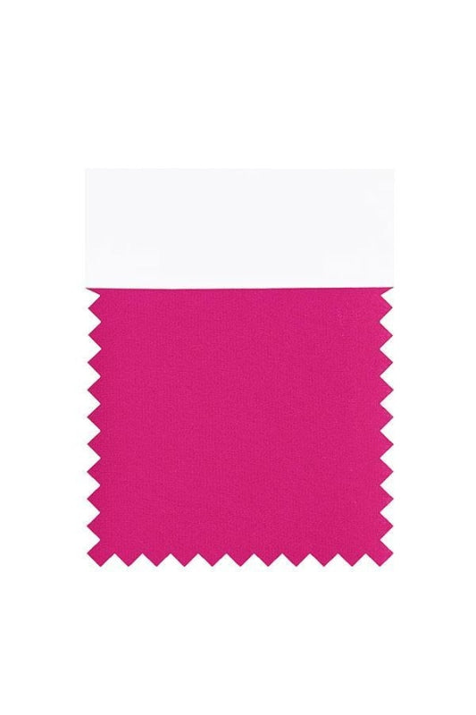 Babyonlinewholesale Chiffon Swatch with 34 Colors - Fuchsia - Swatches
