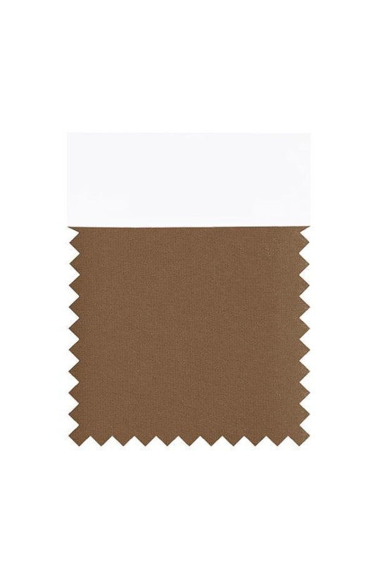 Babyonlinewholesale Chiffon Swatch with 34 Colors - Brown - Swatches