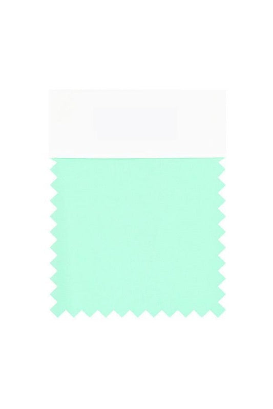 Babyonlinewholesale Chiffon Swatch with 34 Colors - Mint Green - Swatches