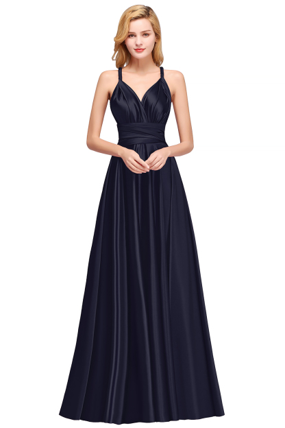 Ruffle Aline Bridesmaid dresses infinity dresses convertible gowns