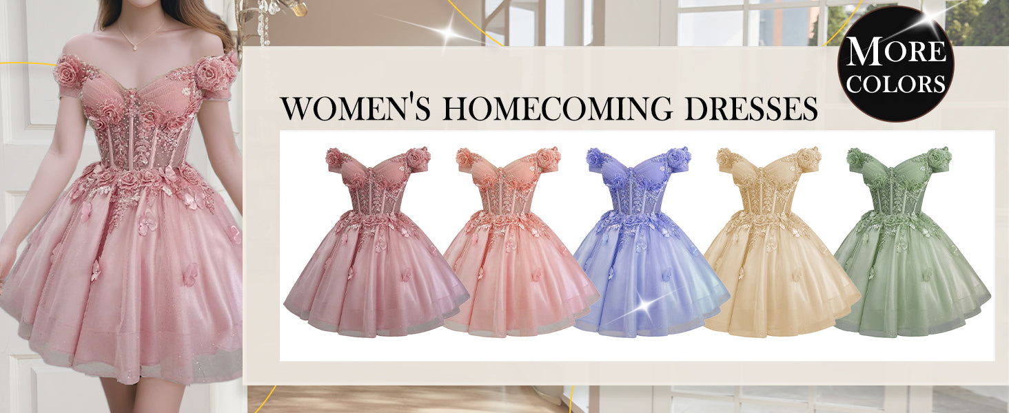 Sparkly Homecoming Dress Full View
