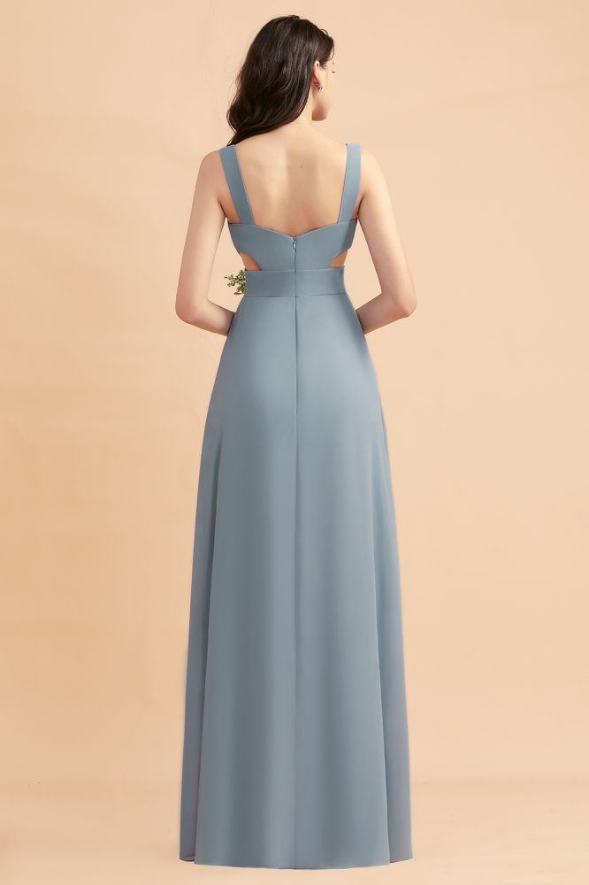 Dreamful V-Neck Sleeveless Aline Wedding Party Dress