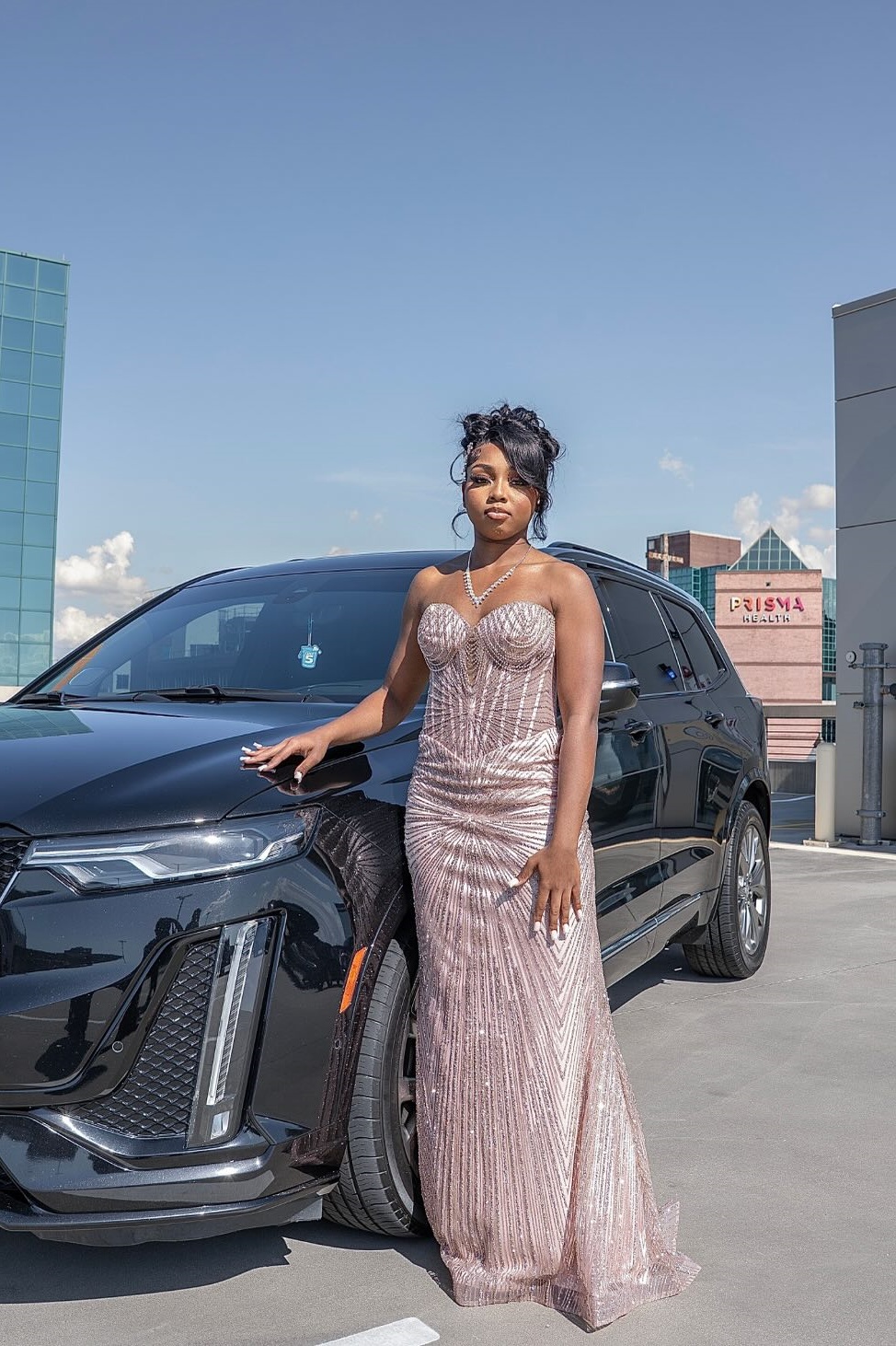 Elegant Strapless Sequins Floor-Length Mermaid Prom Dress