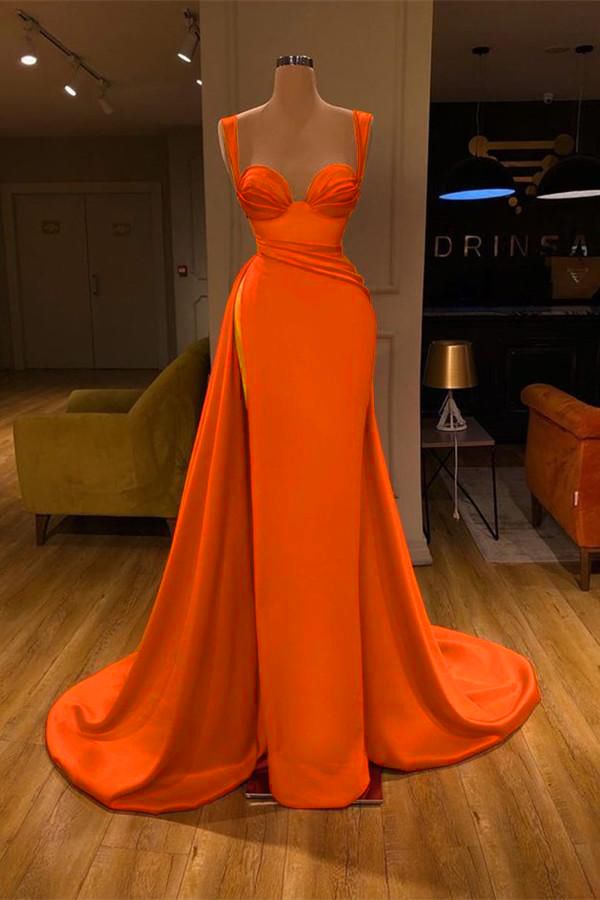 Sweetheart Burgundy Mermaid Overskirt Prom Dresses