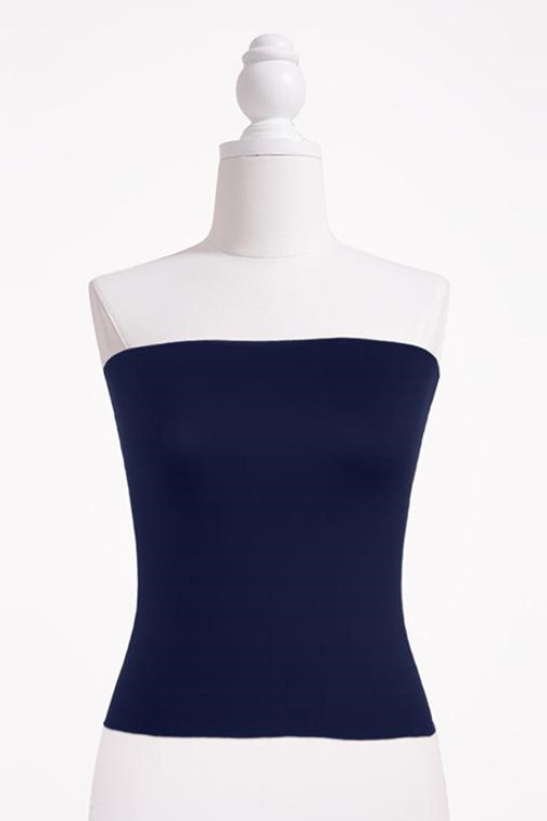 Bandeau Bikini Top for Women Solid Crop Bandeau Top