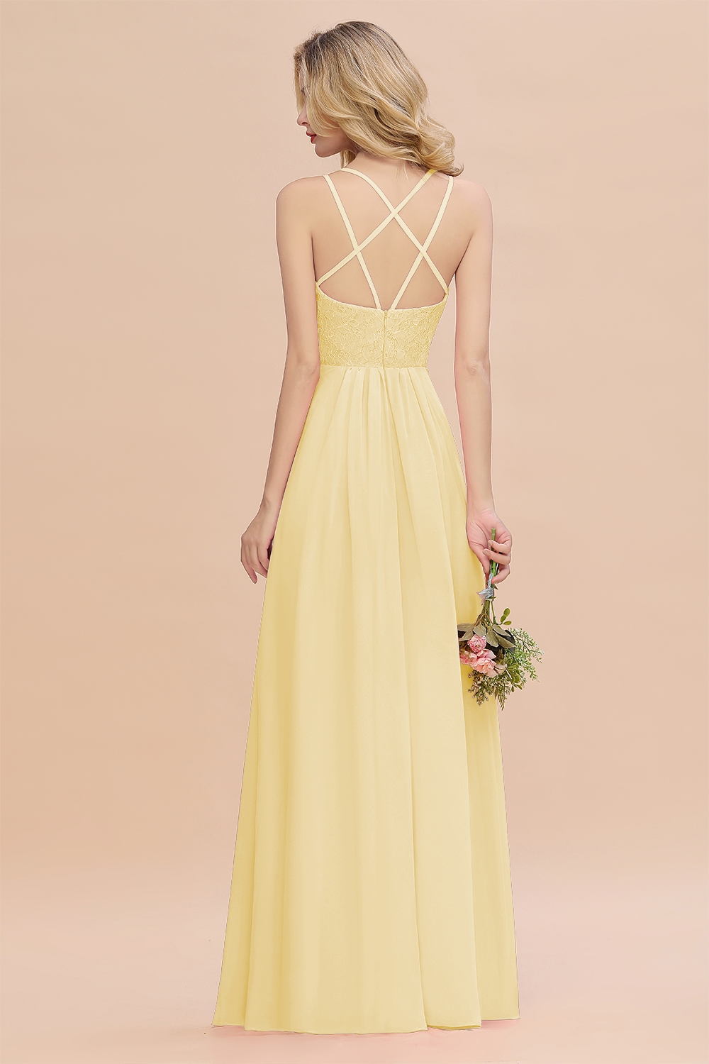 Sweetheart Aline Lace Party Dress Sleeveless Bridesmaid Dress with Side Slit