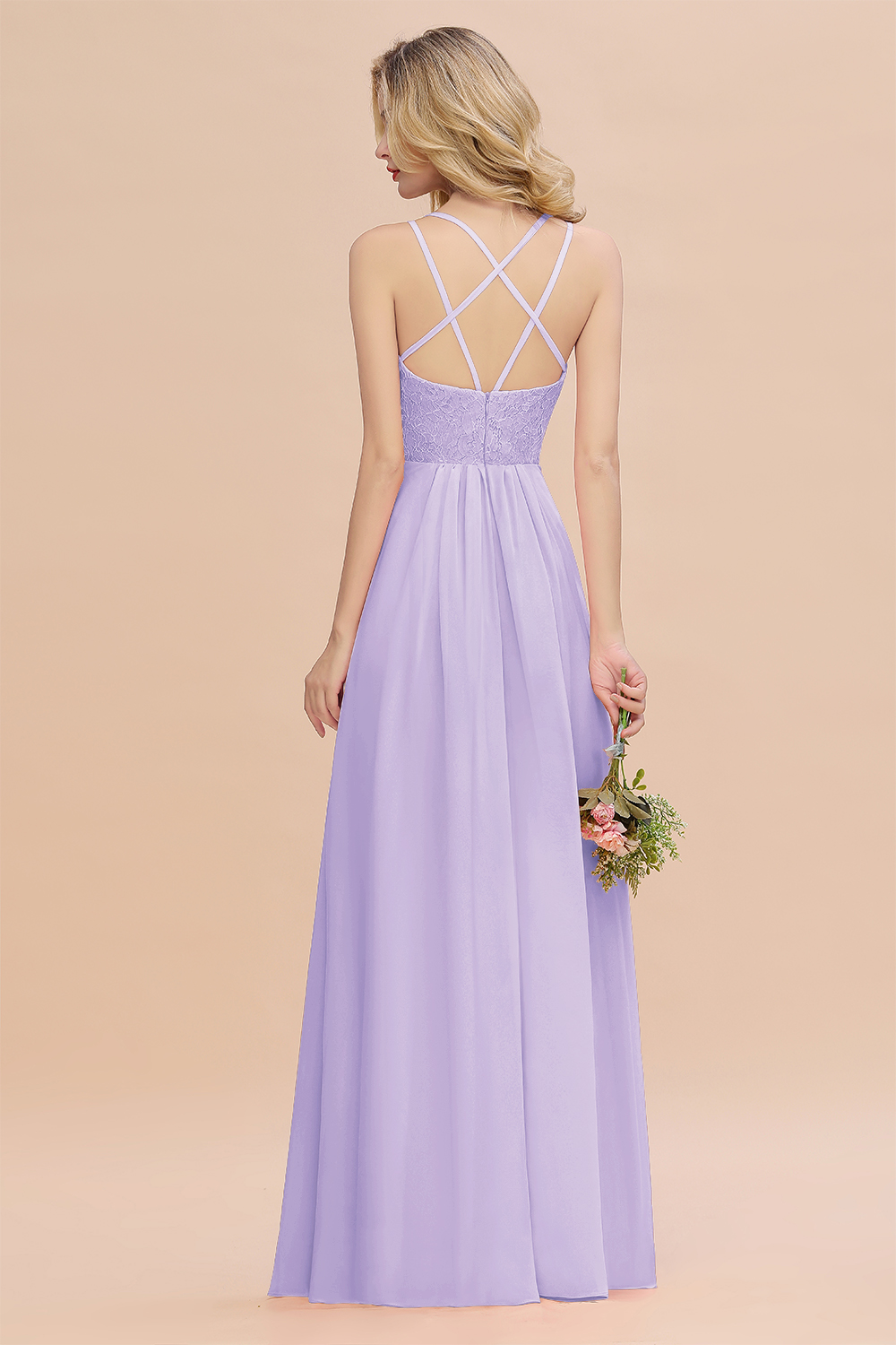 Sweetheart Aline Lace Party Dress Sleeveless Bridesmaid Dress with Side Slit