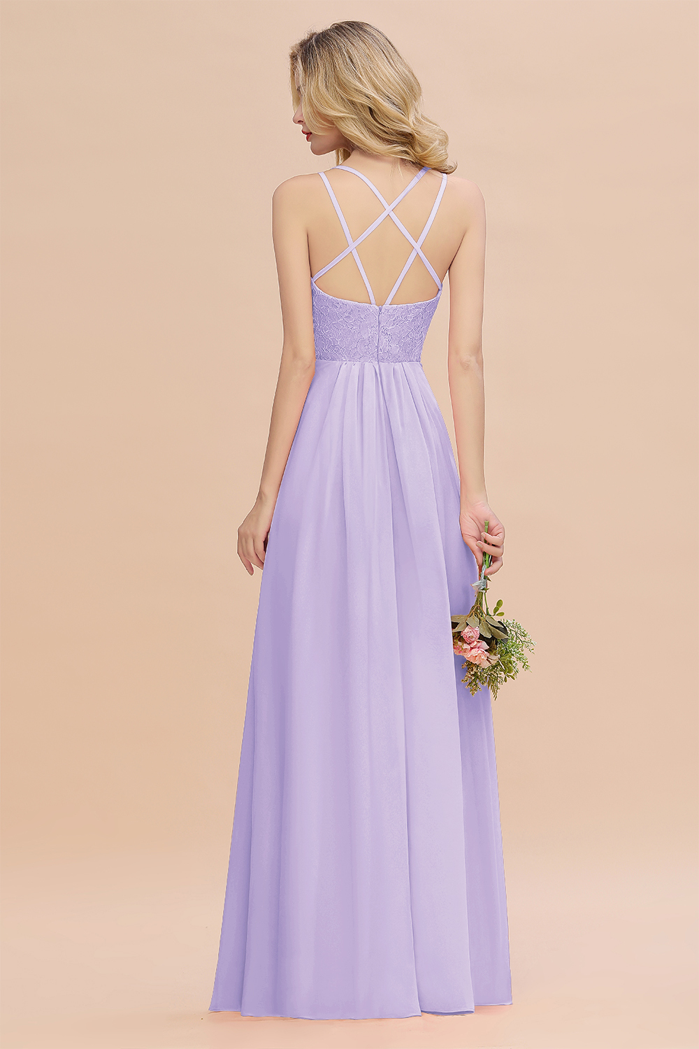 Sweetheart Aline Lace Party Dress Sleeveless Bridesmaid Dress with Side Slit