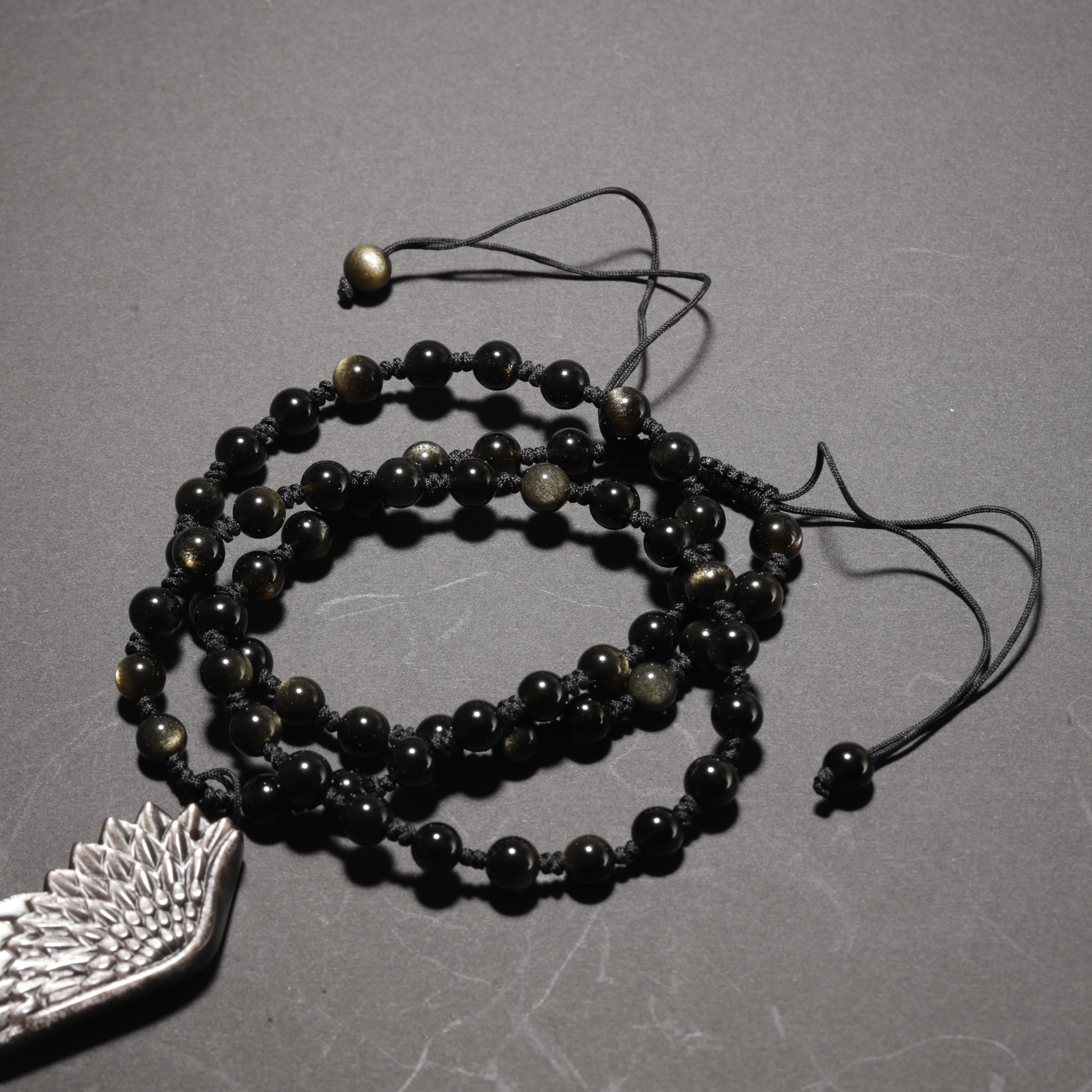Obsidian Pendant & Bracelets Charms( Per PICE)