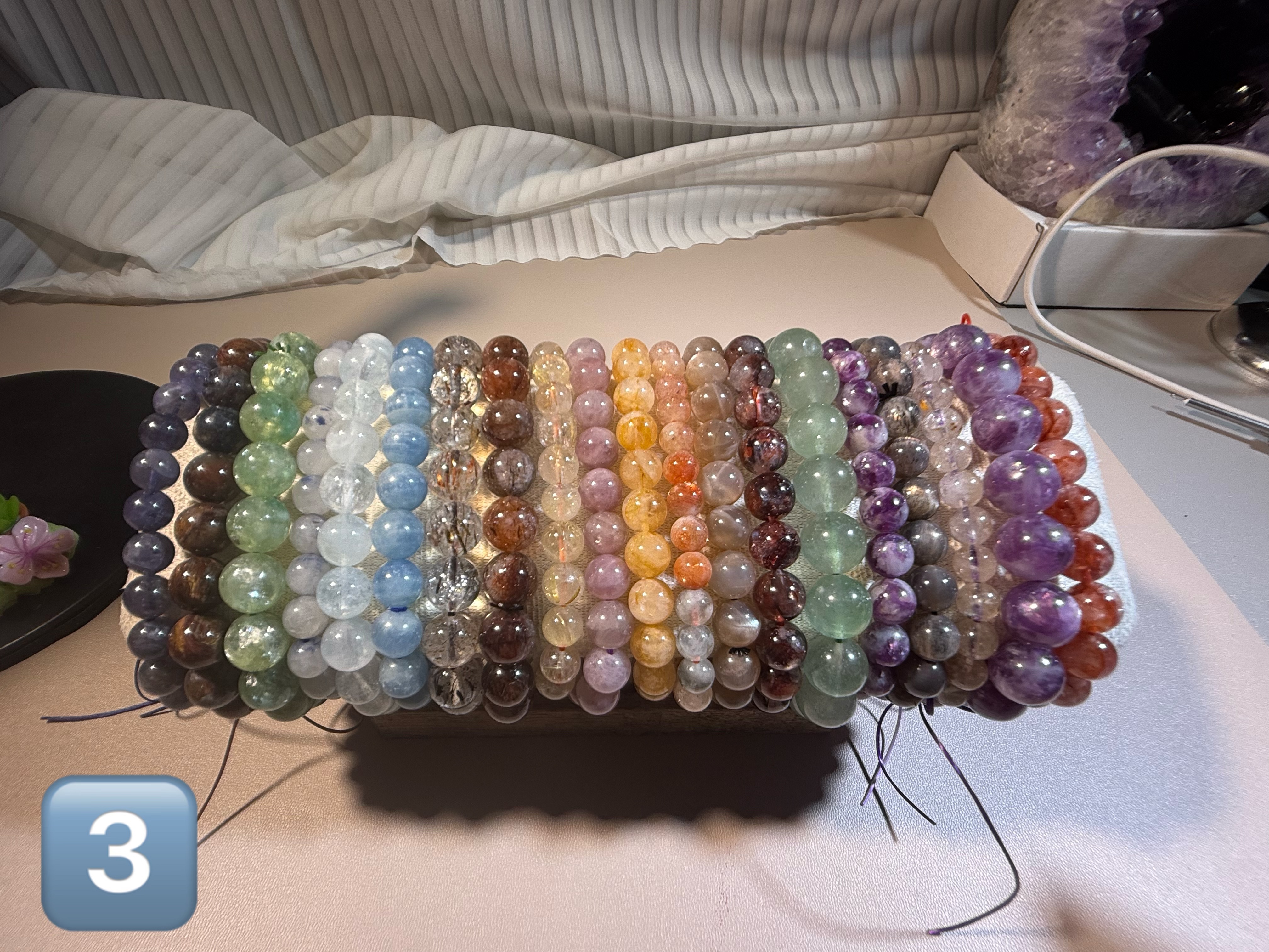 11 PCS RANDOM Bracelets Combs-Differents Sizes, Materials, Qualities