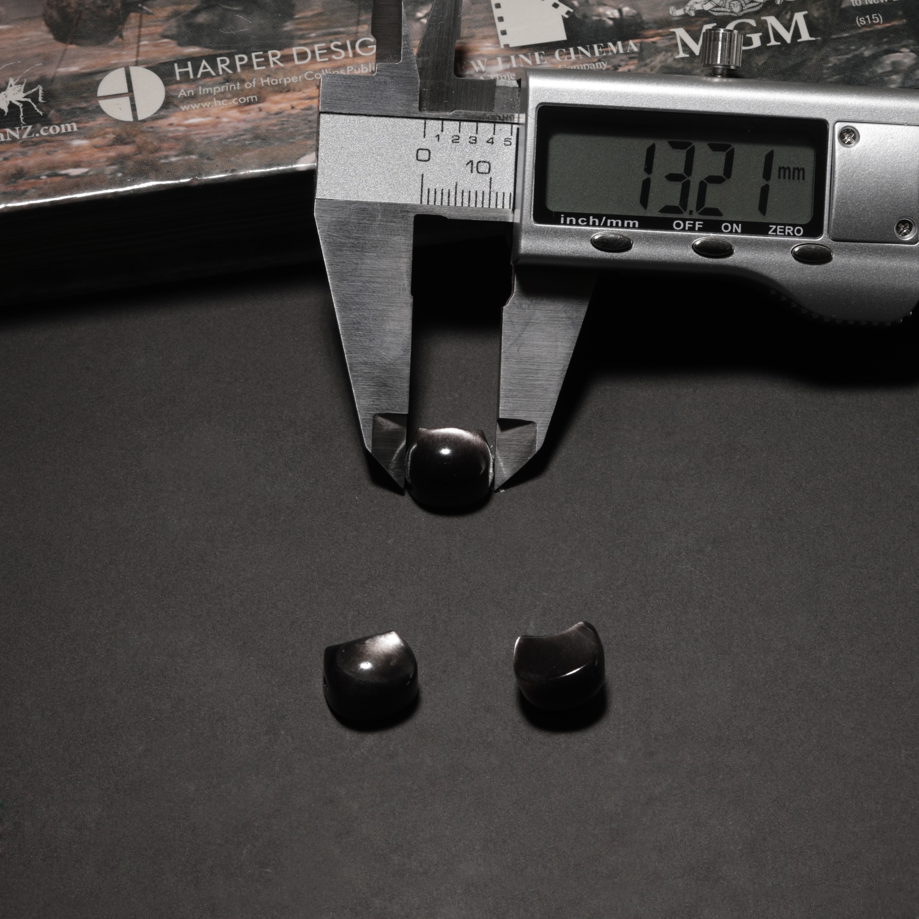 Obsidian Pendant & Bracelets Charms