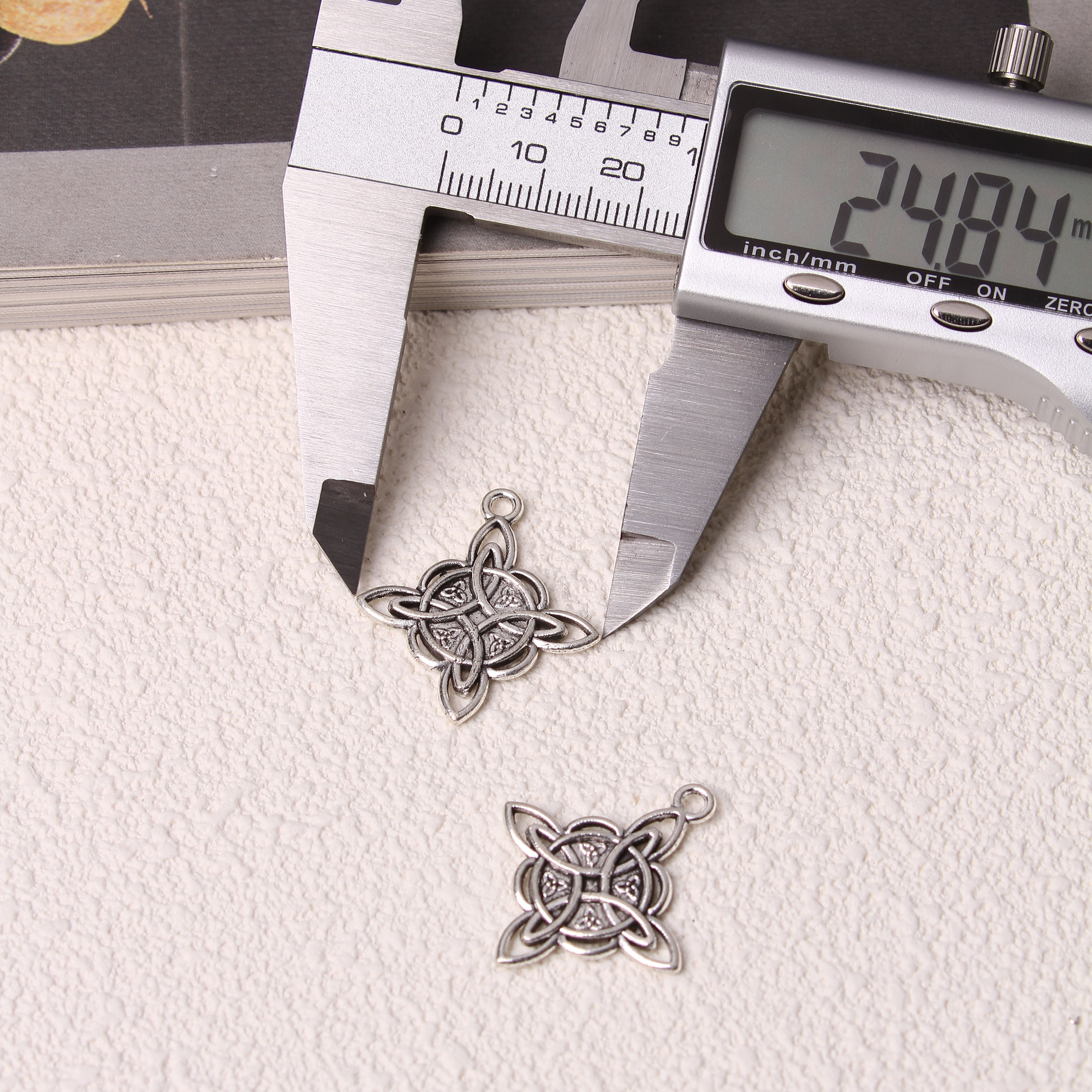 20 styles SEMI-hanging charms=Tibetan silver charms(ALLOY) =ZS001-ZS020