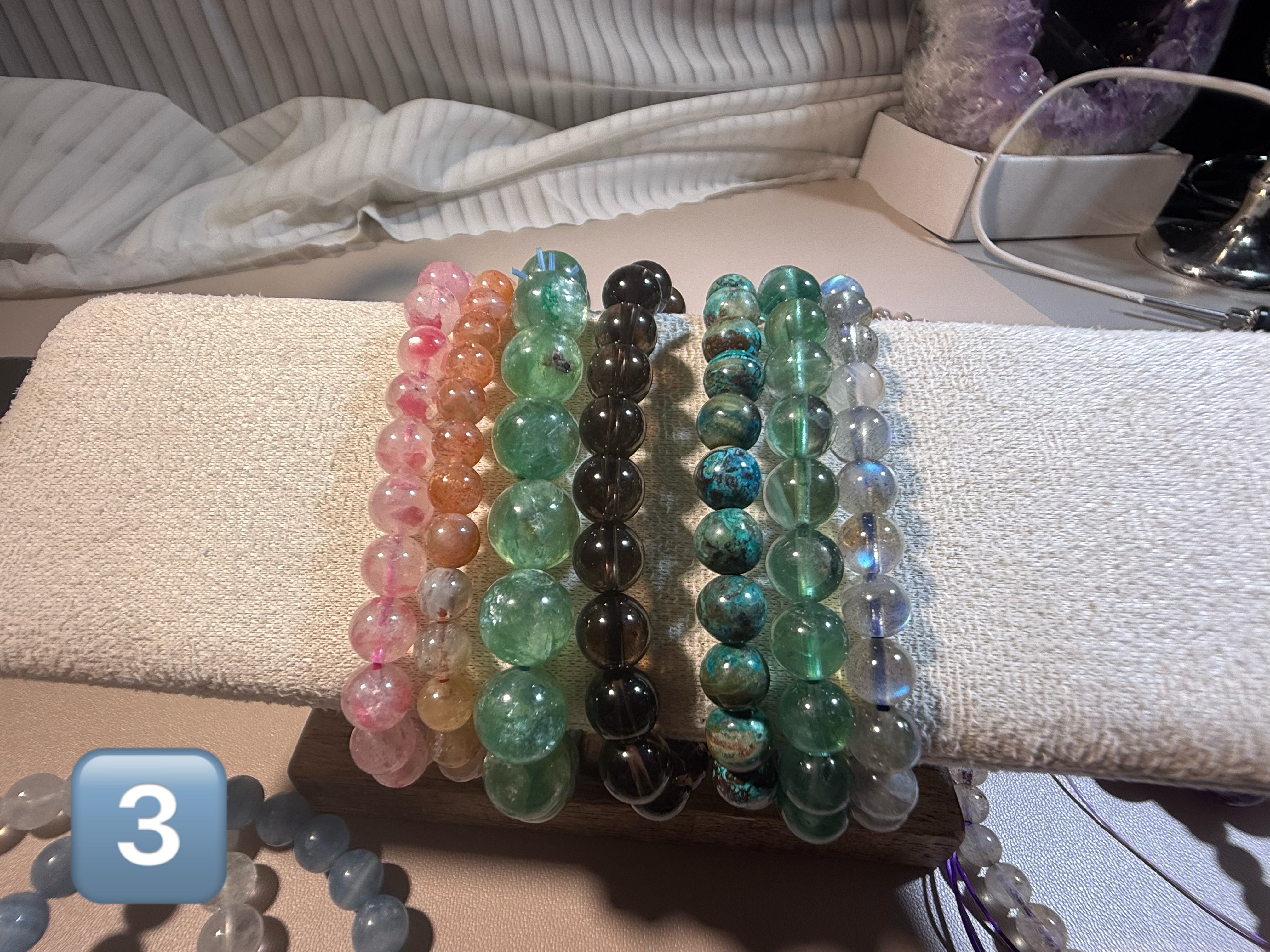 11 PCS RANDOM Bracelets Combs-Differents Sizes, Materials, Qualities