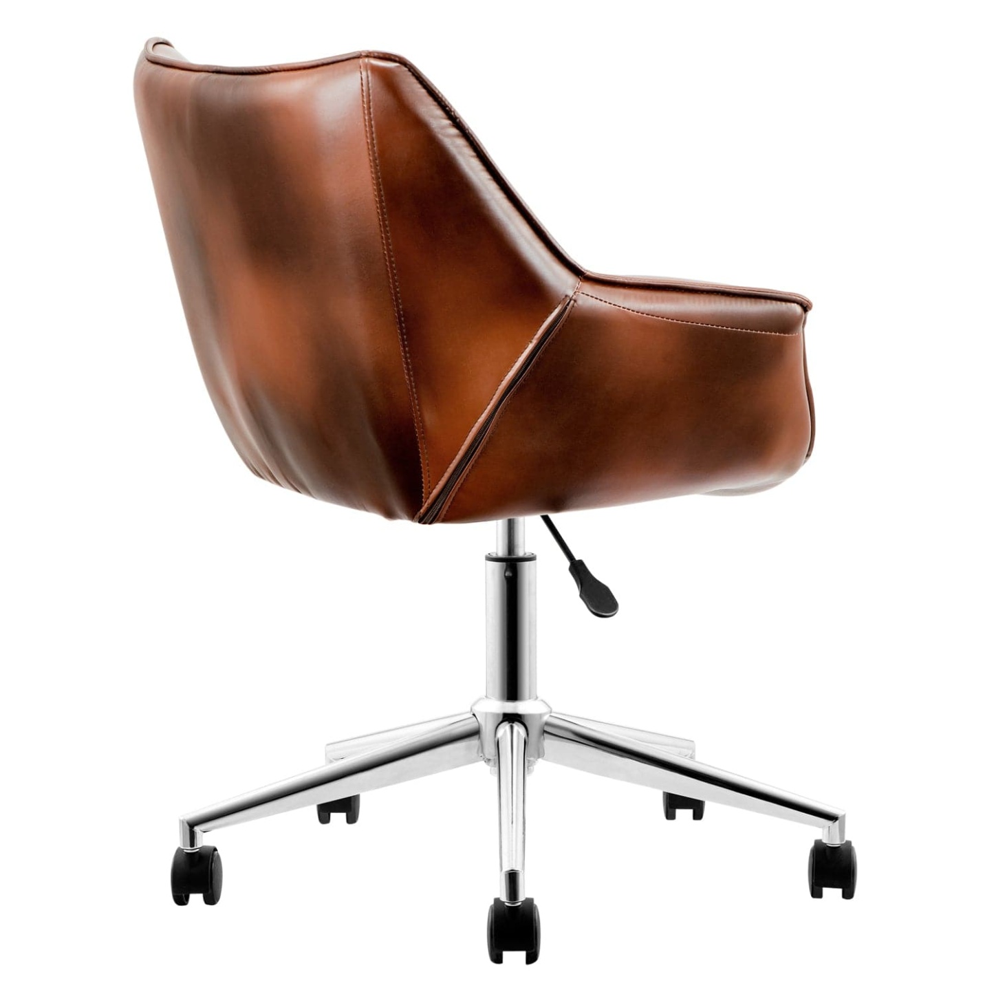 Office Chair, Faux Leather (Pu) For Home Office