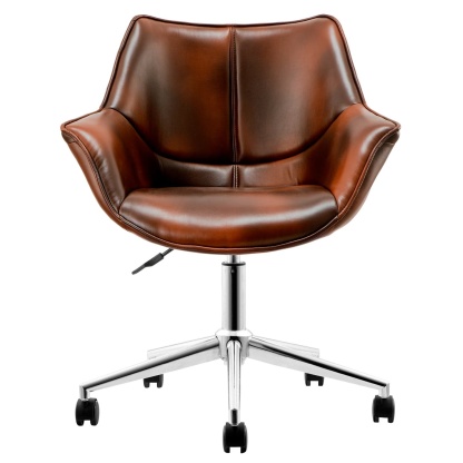 Office Chair, Faux Leather (Pu) For Home Office