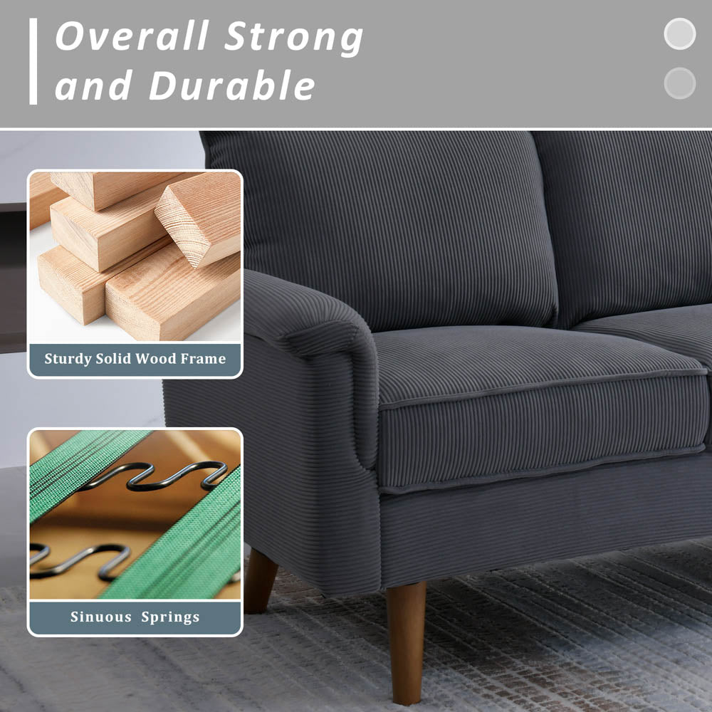Living Room 71.65'' Wide 3-Seats Sofa Multiple Colour