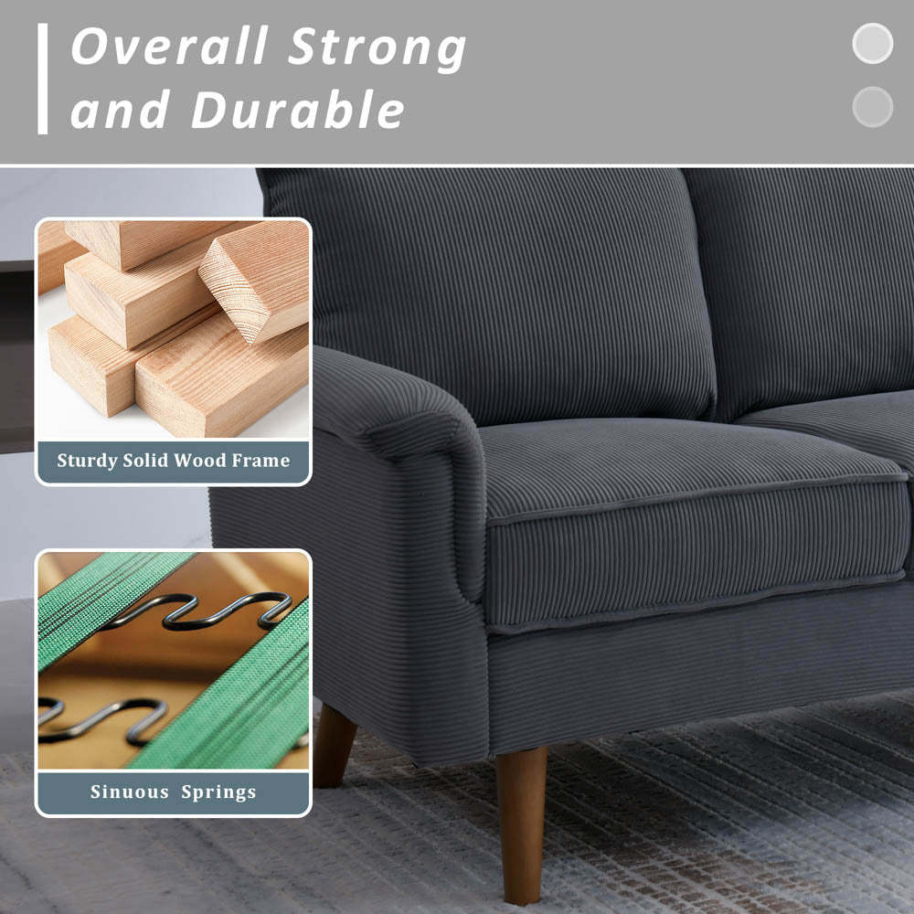 Living Room 71.65'' Wide 3-Seats Sofa Multiple Colour