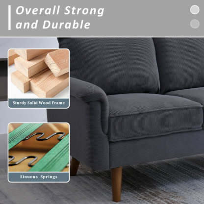Living Room 71.65'' Wide 3-Seats Sofa Multiple Colour
