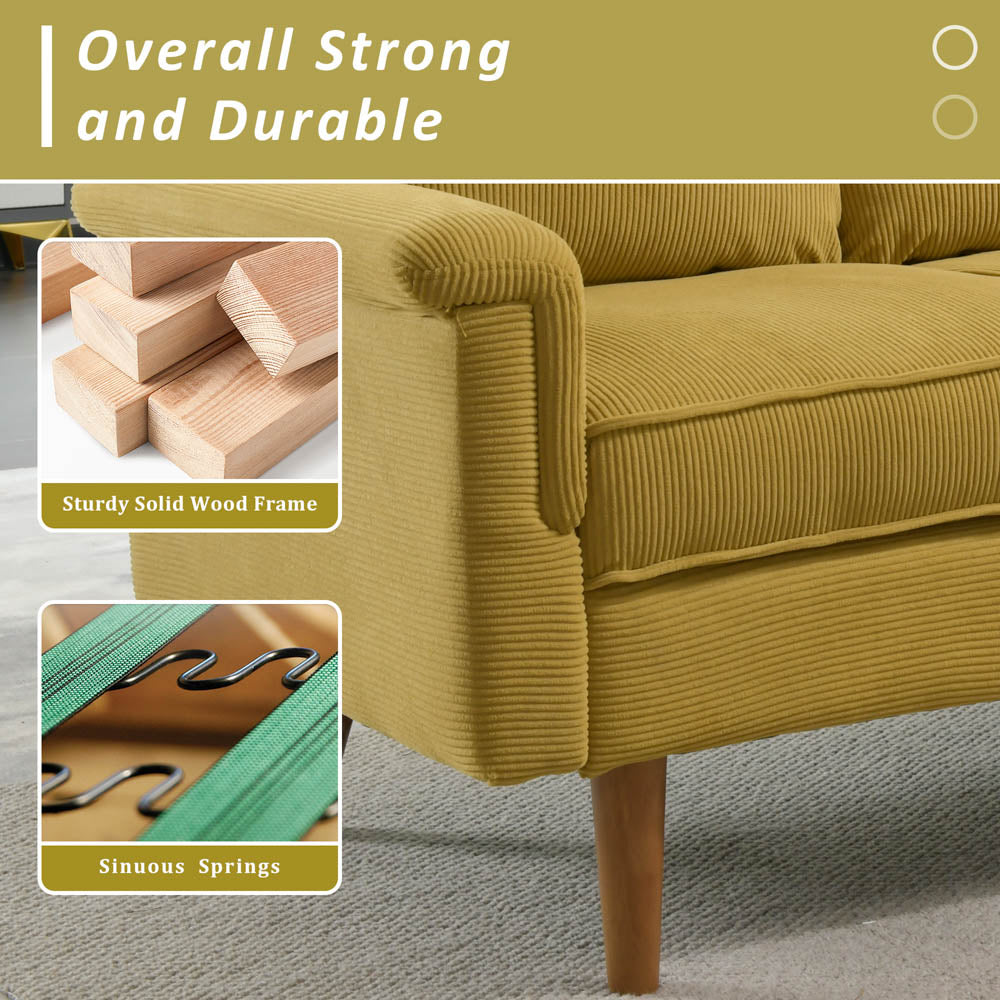 Living Room 71.65'' Wide 3-Seats Sofa Multiple Colour