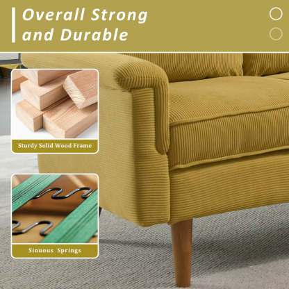 Living Room 71.65'' Wide 3-Seats Sofa Multiple Colour
